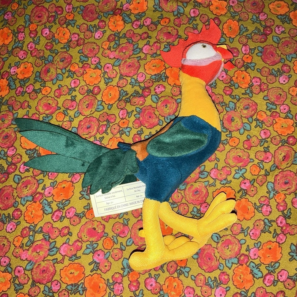 Disney Moana Hei Hei the Rooster 10" Plush Stuffed Animal